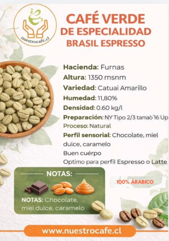 Café de Especialidad Brasil Espresso | En Grano o Molido