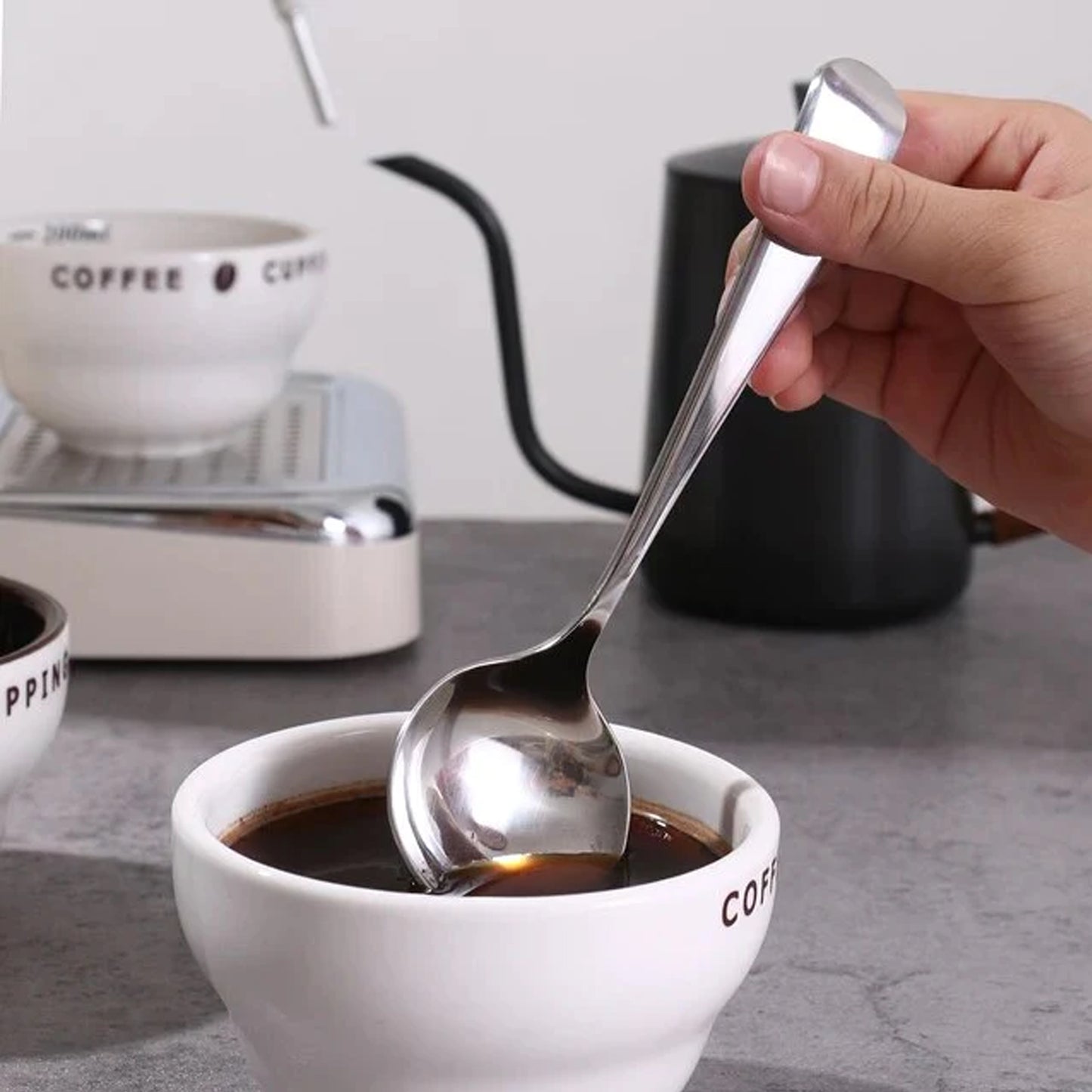 CUCHARA PARA CATACIÓN DE CAFÉ
