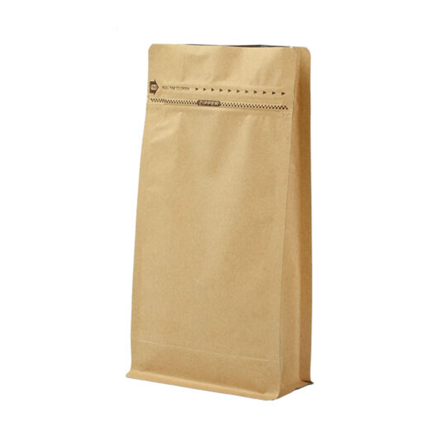 BOLSA DE CAFÉ CON VÁLVULA Y CIERRE ZIPLOC 1 kilo 50 UNDS
