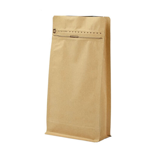 BOLSA DE CAFÉ CON VÁLVULA Y CIERRE ZIPLOC 1 kilo 50 UNDS