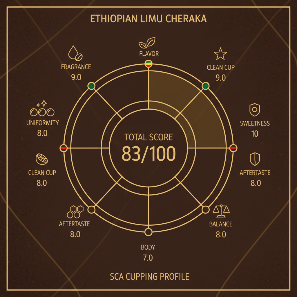 Cupping Score 83 SCA