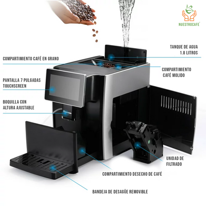 CAFETERA AUTOMATICA ESPRESSOS   AUTOMÁTICA