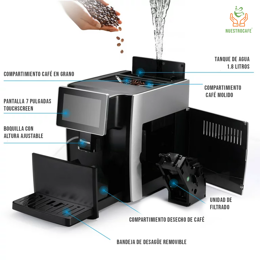 CAFETERA AUTOMATICA ESPRESSOS   AUTOMÁTICA