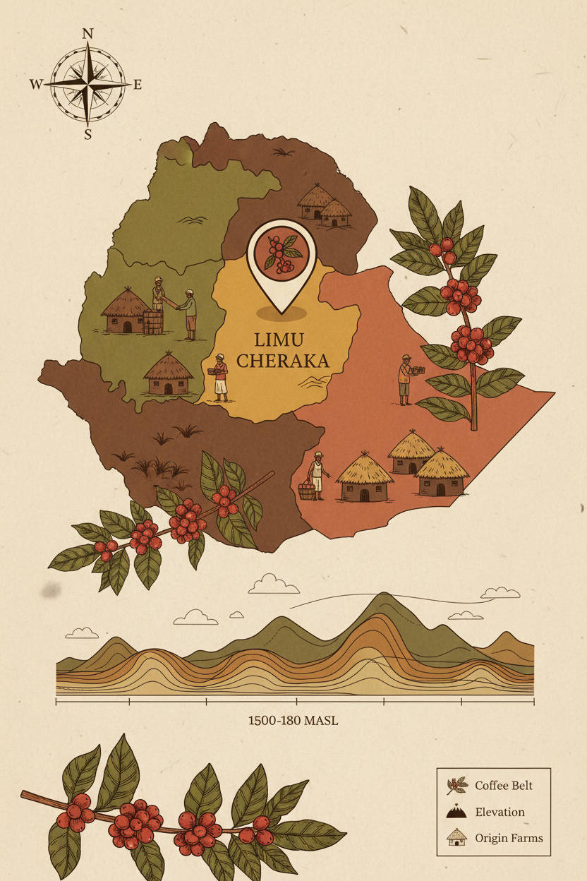 Origen Limu Cheraka Oromía