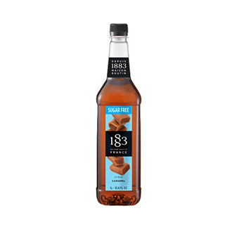 SIROUP JARABE 1883 CARAMELO SUGAR FREE  1 LITRO