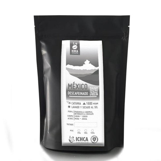 CAFÉ GRANO DESCAFEINADO ORIGEN MEXICO