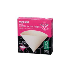 CAJA DE 40 FILTROS CAFETERA HARIO V60