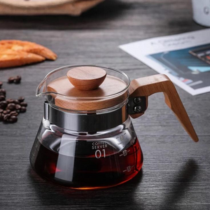 JARRA SERVER DECANTER HARIO V60 MADERA OLIVO