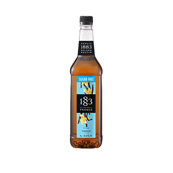 SIROUP JARABE 1883  VAINILLA SUGAR FREE 1 LTS